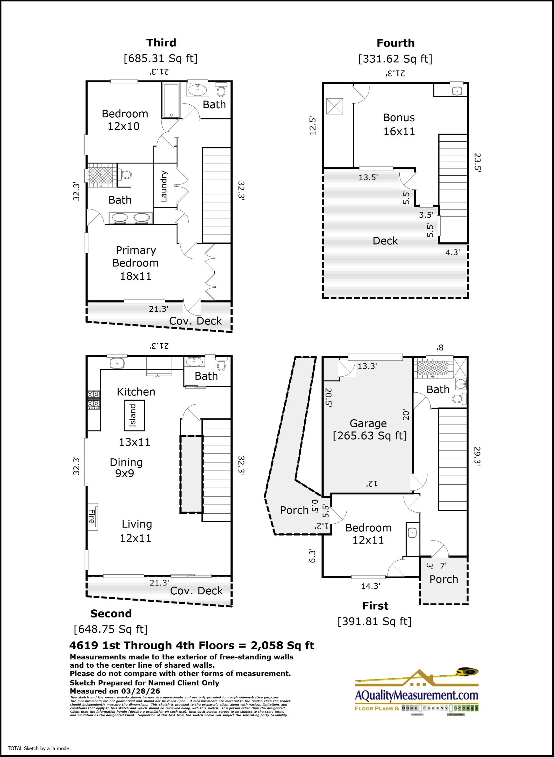 Floor Plan - 4619 - Campbell Garden